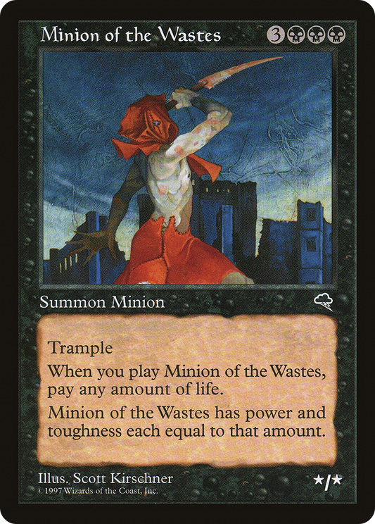 Minion of the Wastes [Tempest]