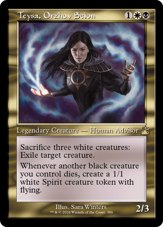 Teysa, Orzhov Scion (RVR-386) - Ravnica Remastered Foil