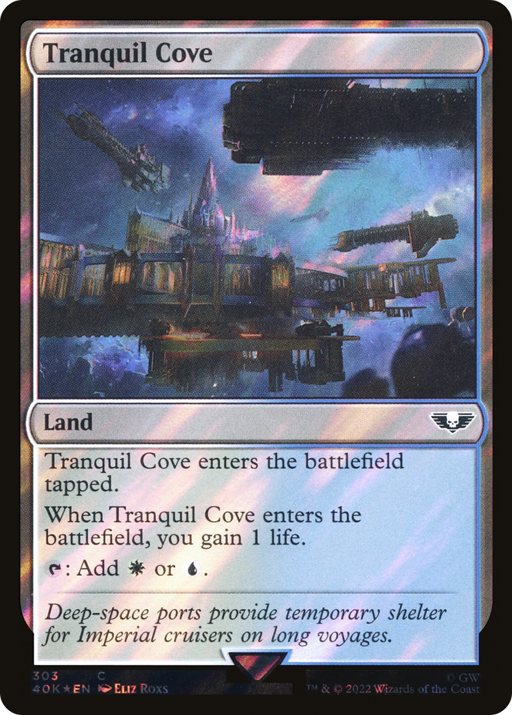 Tranquil Cove (Surge Foil) [Universes Beyond: Warhammer 40,000]