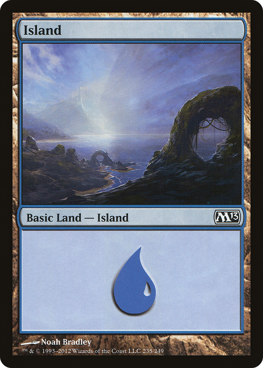 Island (M13-235) - Magic 2013
