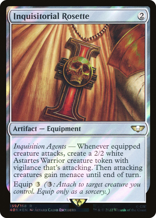 Inquisitorial Rosette (Surge Foil) [Universes Beyond: Warhammer 40,000]