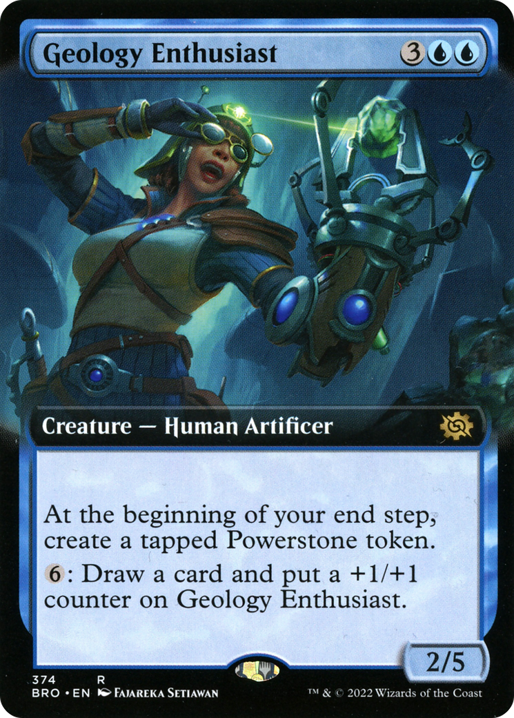 Geology Enthusiast (Extended Art) [The Brothers' War]