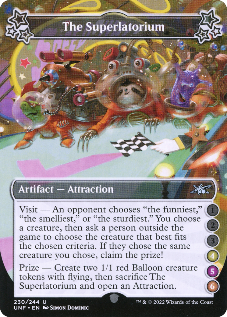 The Superlatorium (UNF-230) - Unfinity Foil