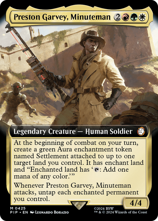 Preston Garvey, Minuteman (PIP-425) - Fallout: (Extended Art)