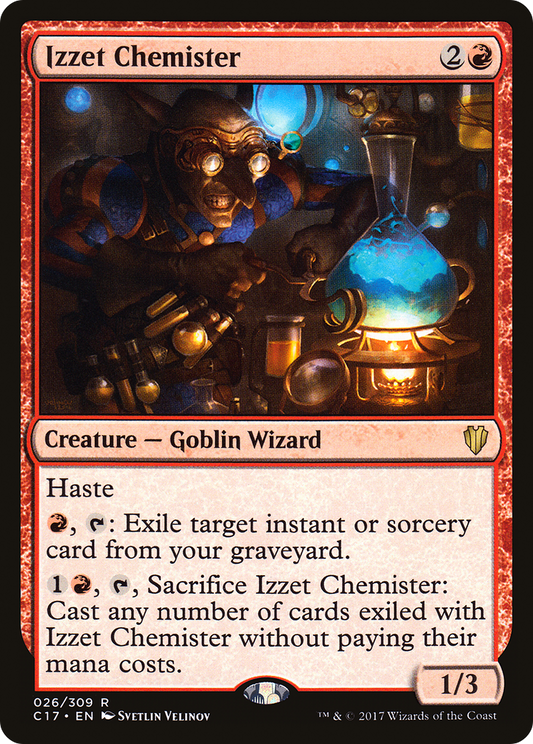 Izzet Chemister [Commander 2017]