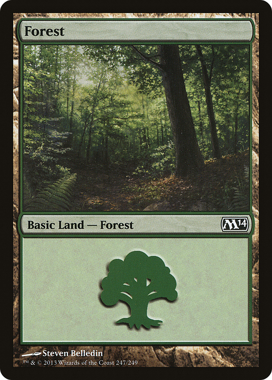 Forest (247) [Magic 2014]