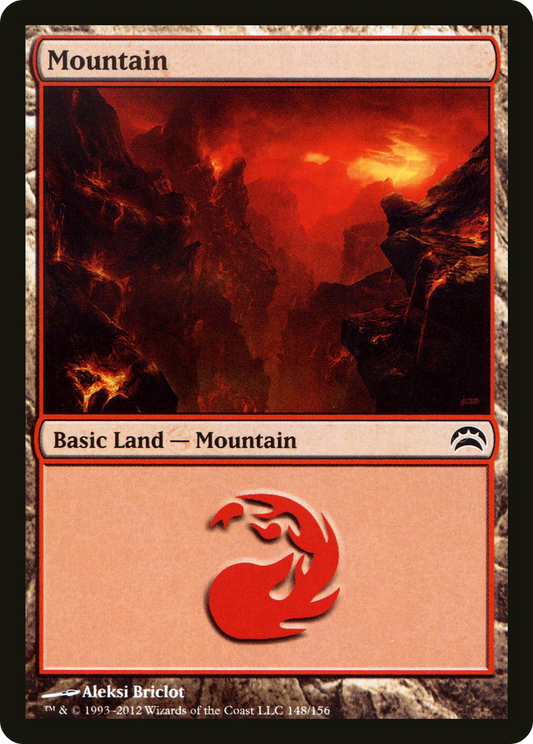Mountain (PC2-148) - Planechase 2012 Foil