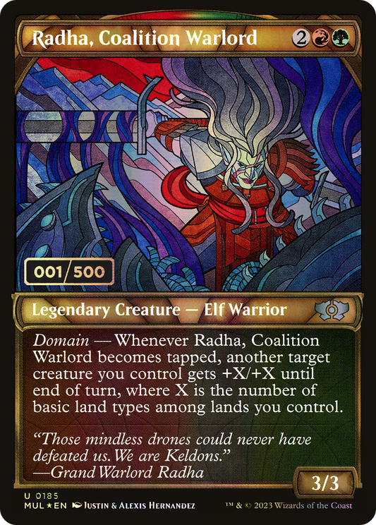 Radha, Coalition Warlord (Serialized) [Multiverse Legends]