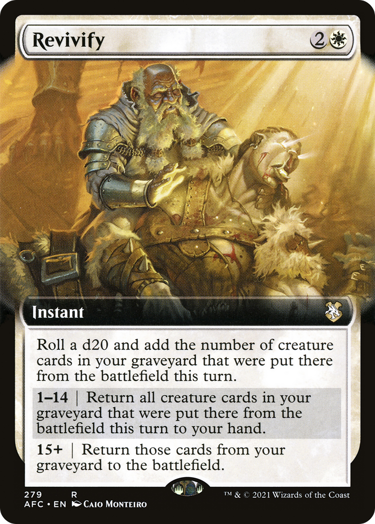 Revivify (Extended) [Dungeons & Dragons: Adventures in the Forgotten Realms Commander]