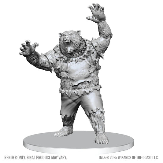 D&D Unpainted Minis - Werebear (90812)