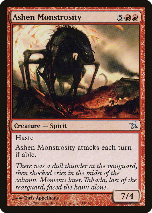 Ashen Monstrosity [Betrayers of Kamigawa]