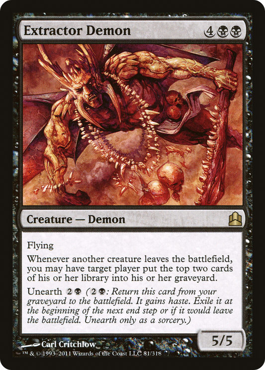 Extractor Demon [Commander 2011]