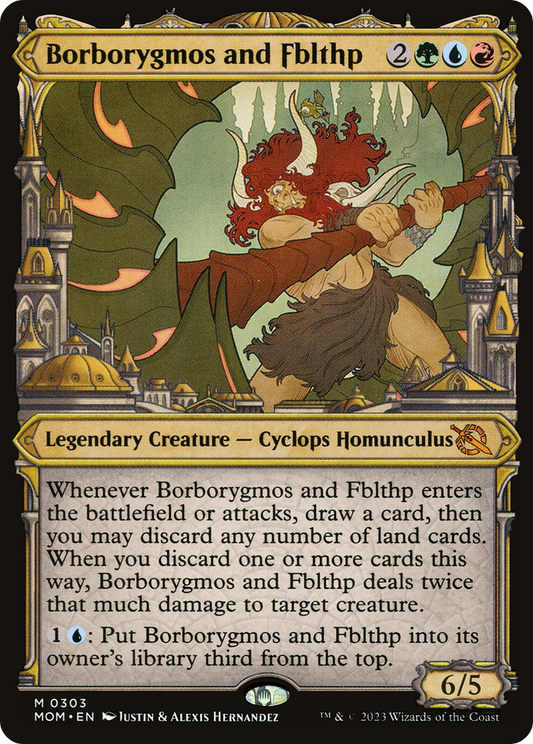 Borborygmos and Fblthp (MOM-303) - March of the Machine: (Showcase) Foil