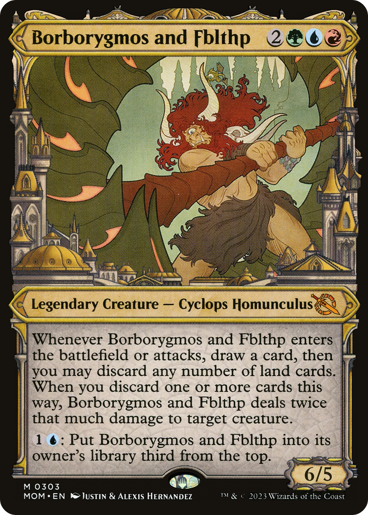 Borborygmos and Fblthp (MOM-303) - March of the Machine: (Showcase)