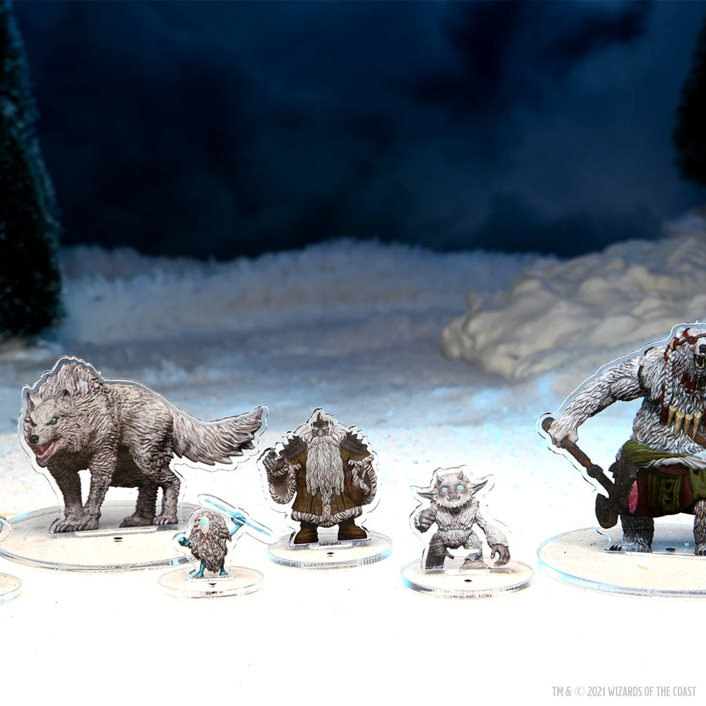 D&D Idols of the Realms: 2D Miniatures - Icewind Dale / Frost Giant Set 2