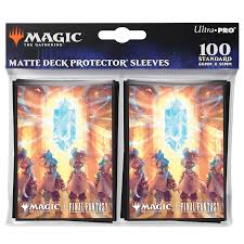Ultra-Pro Deck Protector Sleeves Pro-Matte 100ct MTG Final Fantasy  (66mm x 91mm)