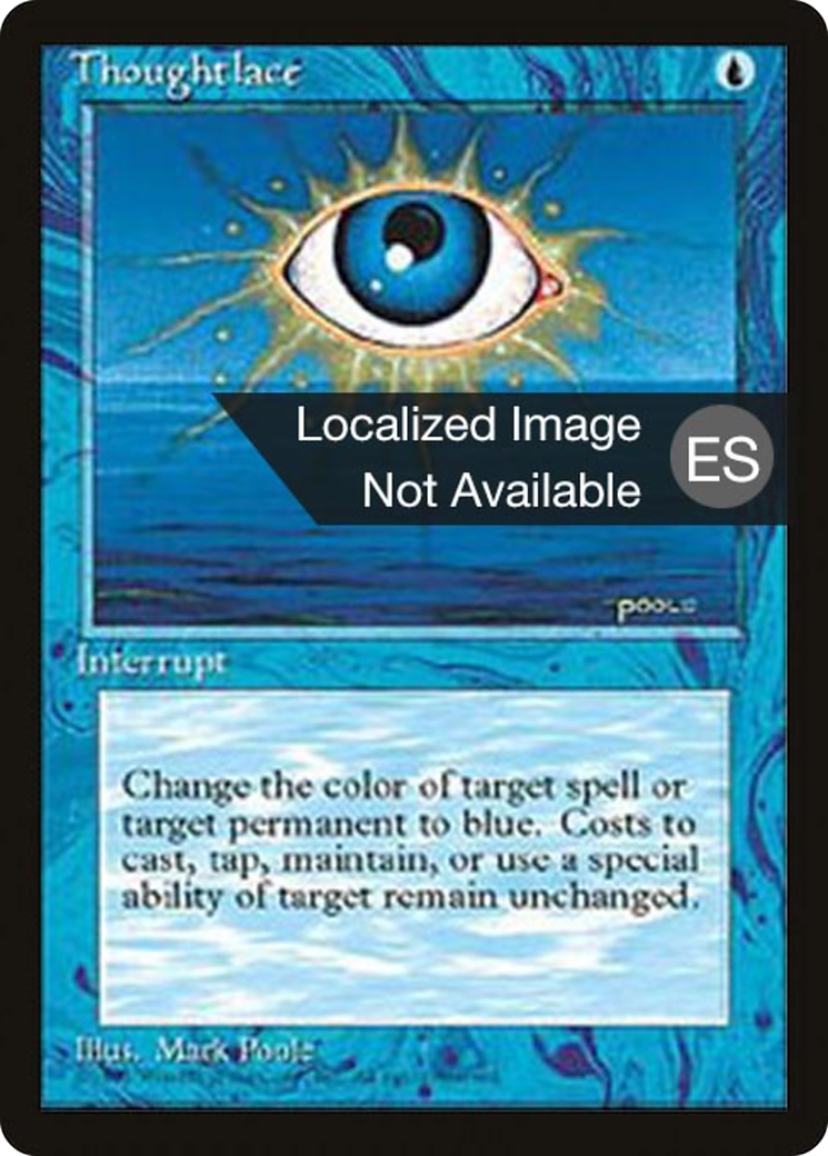 Thoughtlace [Fourth Edition Foreign Black Border]