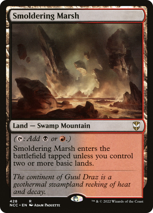 Smoldering Marsh [Streets of New Capenna Commander]