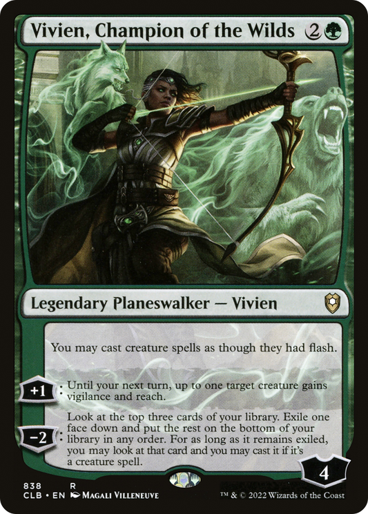 Vivien, Champion of the Wilds [Commander Legends: Battle for Baldur's Gate]