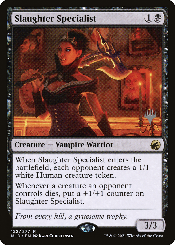 Slaughter Specialist (Promo Pack) [Innistrad: Midnight Hunt Promos]