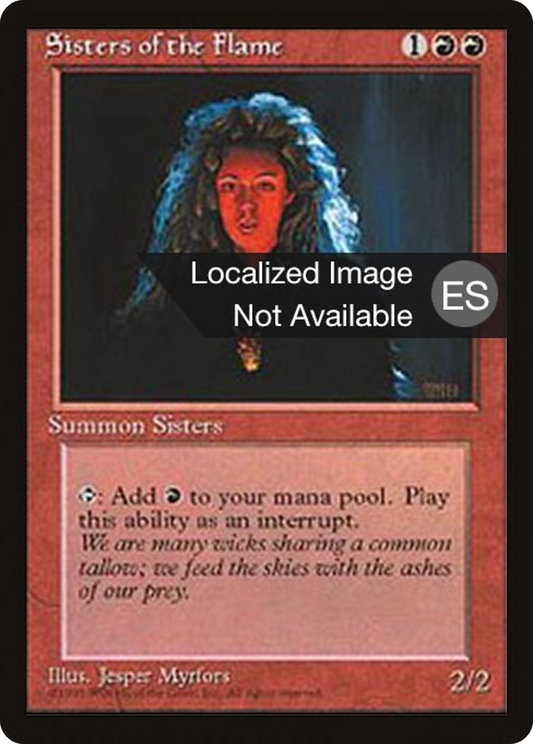Sisters of the Flame [Fourth Edition Foreign Black Border]