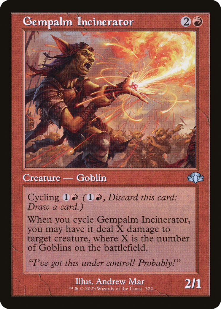 Gempalm Incinerator (DMR-322) - Dominaria Remastered