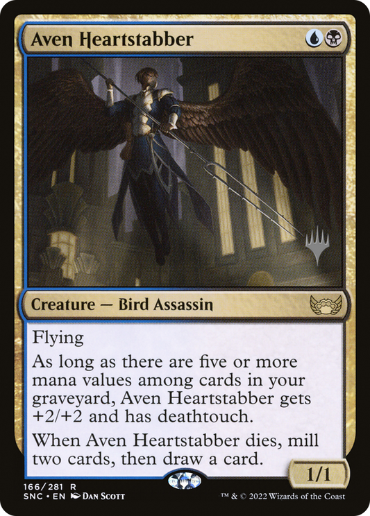 Aven Heartstabber (PPSNC-166) - Streets of New Capenna Promos