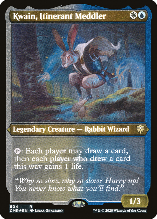 Kwain, Itinerant Meddler [Commander Legends Etched]