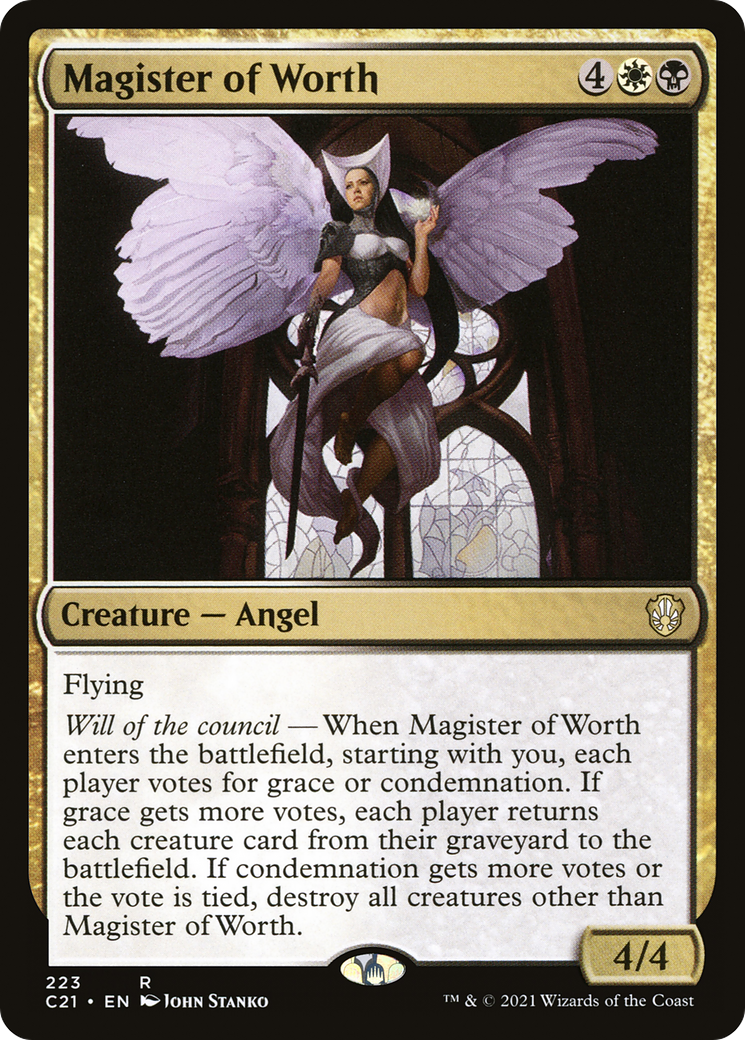 Magister of Worth [Commander 2021]
