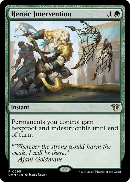 Heroic Intervention (CMM-295) - Commander Masters