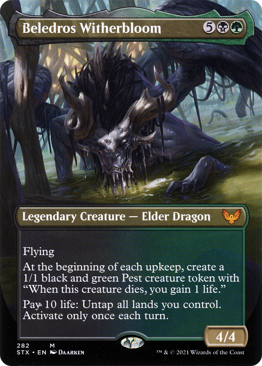 Beledros Witherbloom (STX-282) - Strixhaven: School of Mages (Borderless)