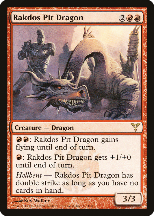 Rakdos Pit Dragon (DIS-069) - Dissension Foil