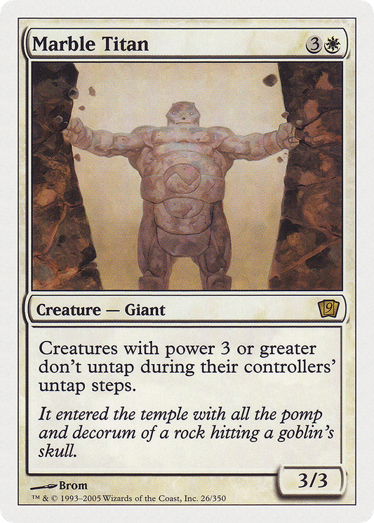 Marble Titan [Ninth Edition]