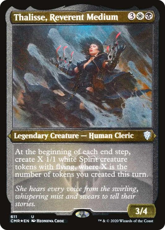 Thalisse, Reverent Medium [Commander Legends Etched]