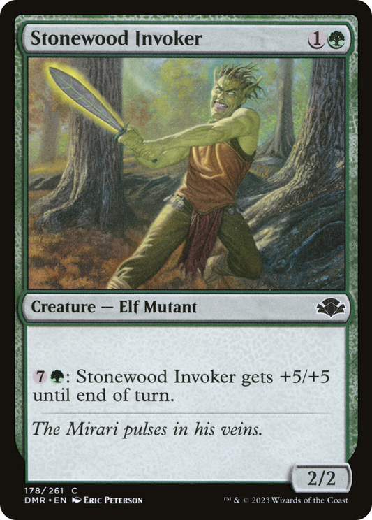 Stonewood Invoker [Dominaria Remastered]