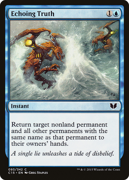 Echoing Truth [Commander 2015]