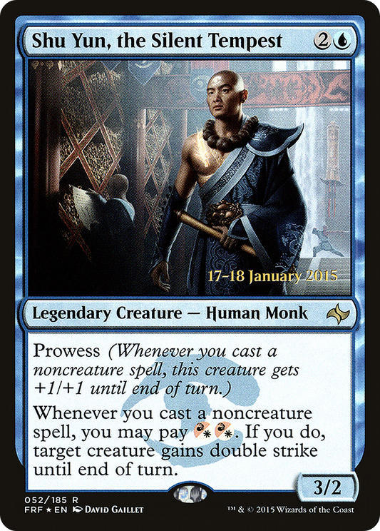 Shu Yun, the Silent Tempest  [Fate Reforged Prerelease Promos]