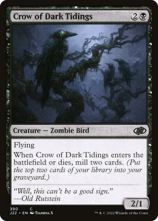Crow of Dark Tidings [Jumpstart 2022]