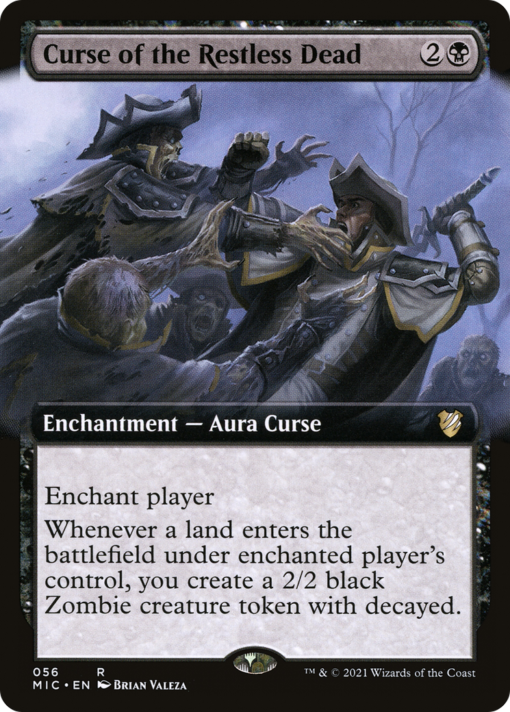 Curse of the Restless Dead (Extended) [Innistrad: Midnight Hunt Commander]