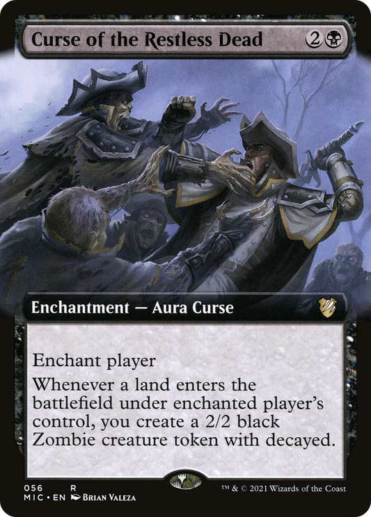 Curse of the Restless Dead (Extended) [Innistrad: Midnight Hunt Commander]