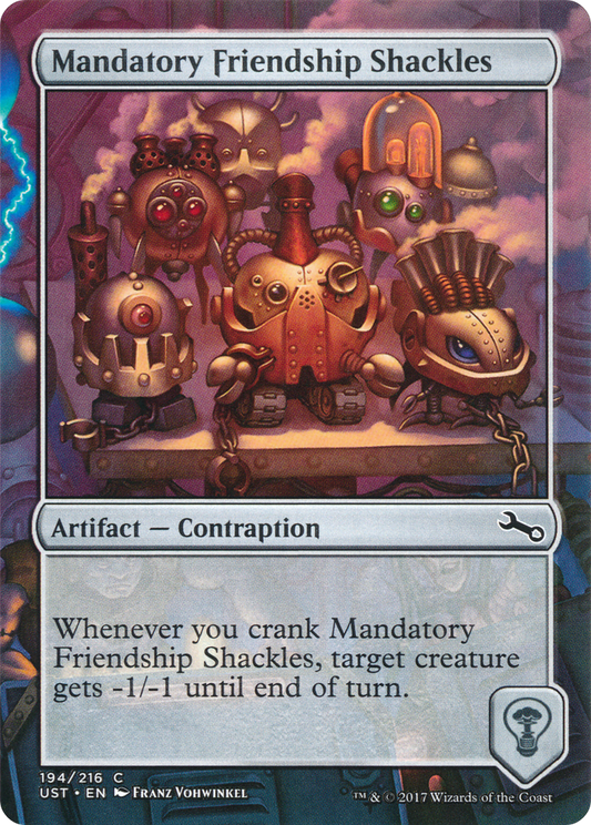 Mandatory Friendship Shackles [Unstable]