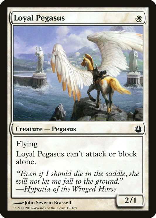 Loyal Pegasus (BNG-019) - Born of the Gods Foil