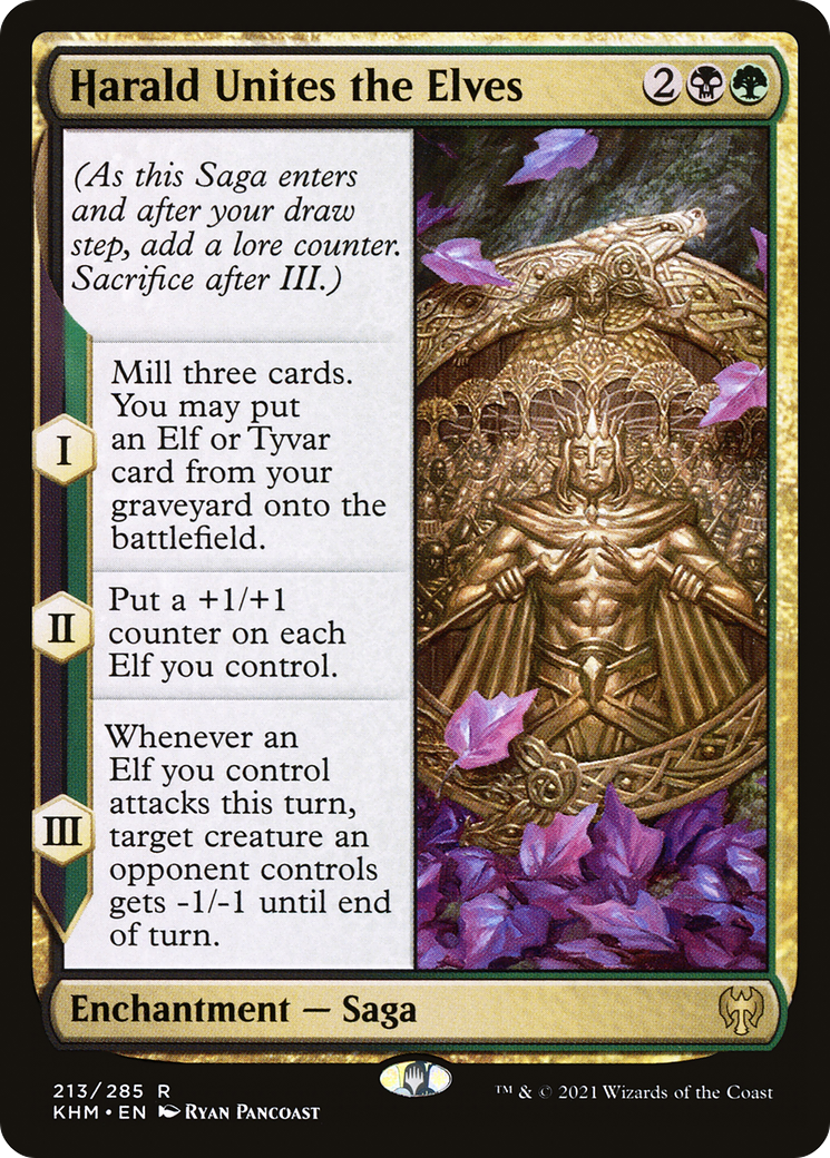 Harald Unites the Elves (KHM-213) - Kaldheim
