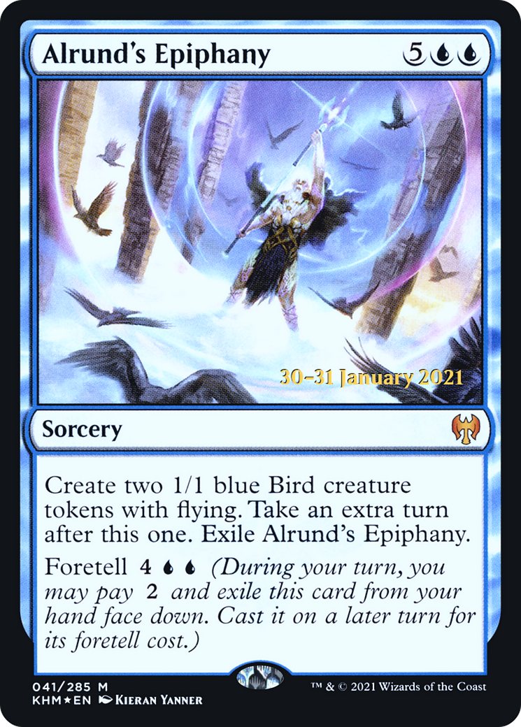 Alrund's Epiphany  [Kaldheim Prerelease Promos]