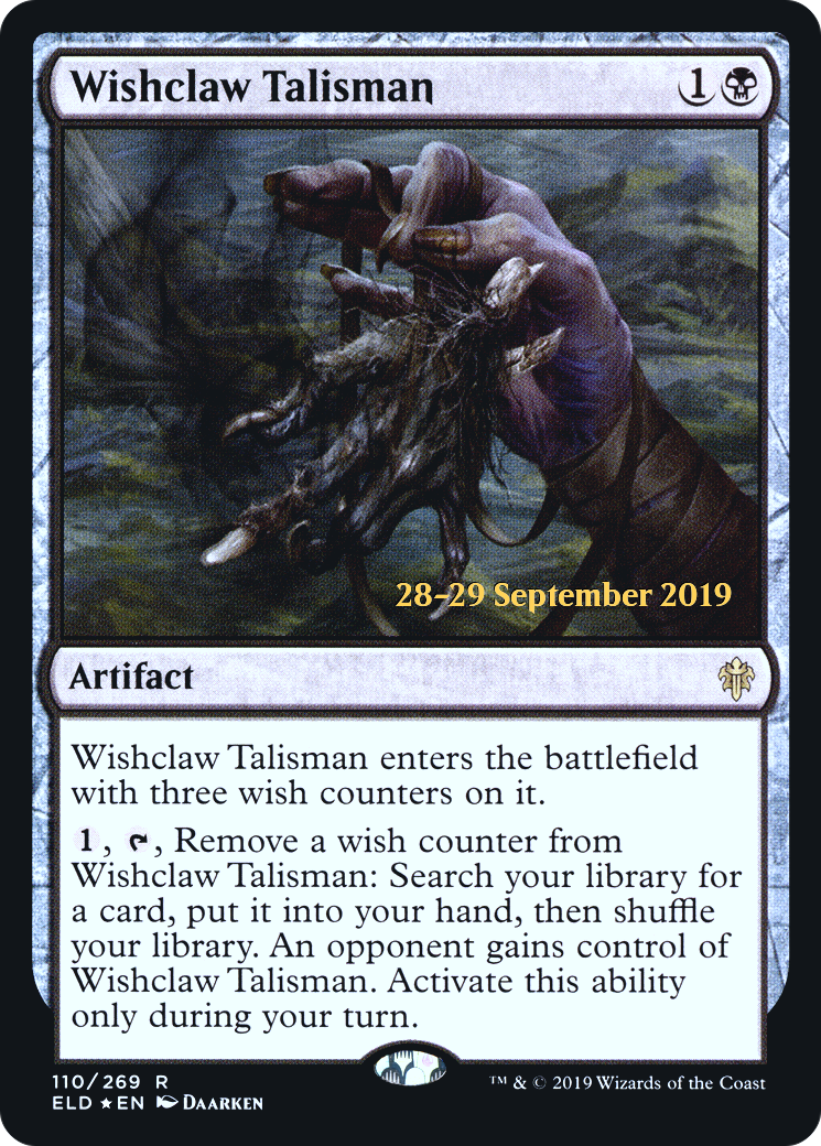 Wishclaw Talisman  [Throne of Eldraine Prerelease Promos]