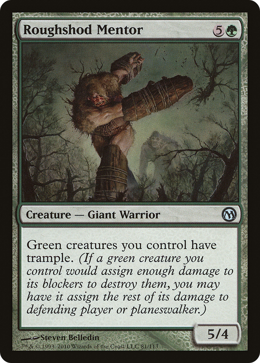 Roughshod Mentor [Duels of the Planeswalkers]