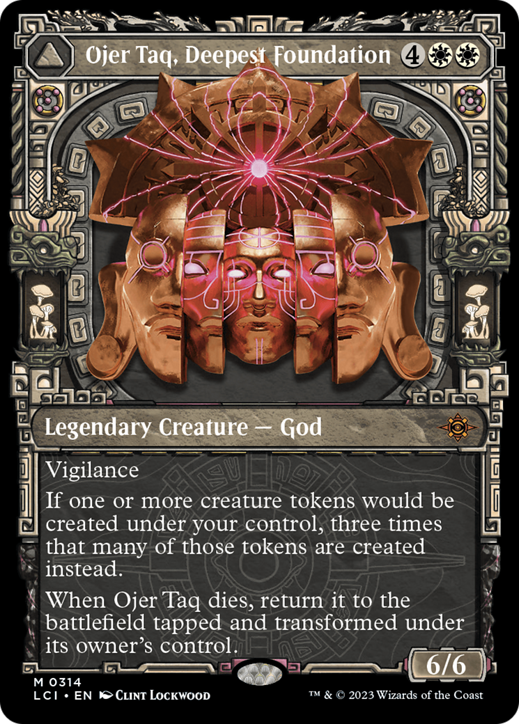 Ojer Taq, Deepest Foundation // Temple of Civilization (LCI-314) - The Lost Caverns of Ixalan: (Showcase)