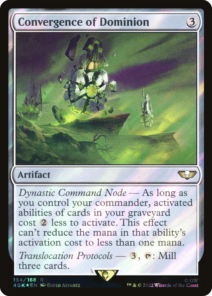 Convergence of Dominion (Surge Foil) [Universes Beyond: Warhammer 40,000]