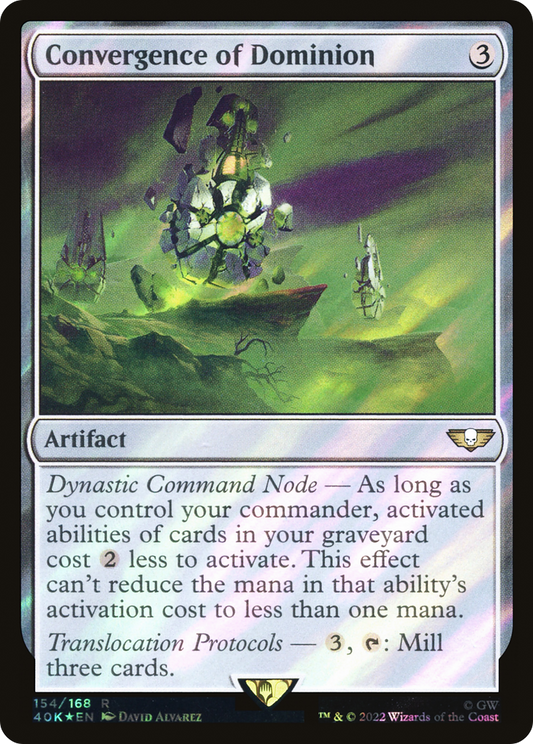 Convergence of Dominion (Surge Foil) [Universes Beyond: Warhammer 40,000]