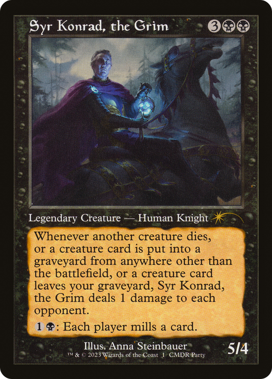 Syr Konrad, the Grim (WPN-005) - Wizards Play Network 2023